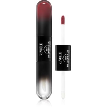Revuele 2IN1 Lip Gloss & Oil lip gloss 2 in 1 - imagine 2